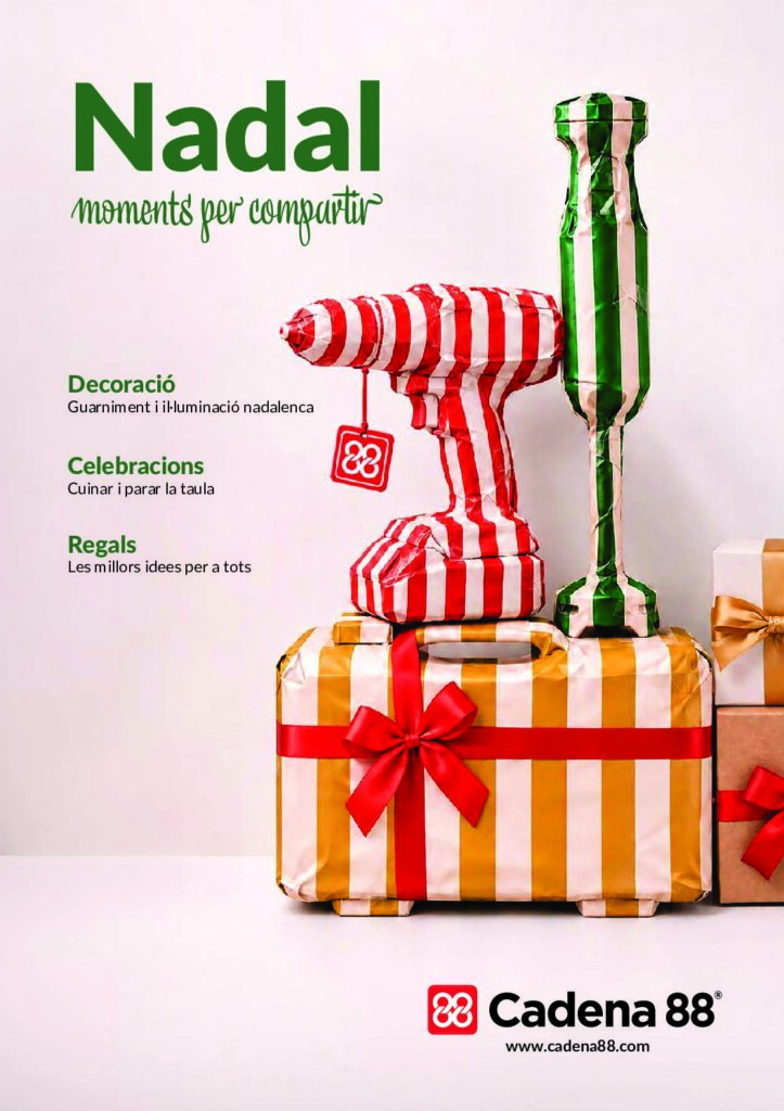 Portada del catàleg Nadal 2026 de Cadena 88